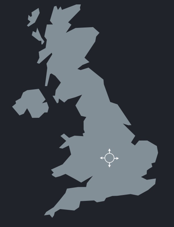 stoke on trent map